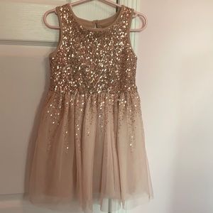 Girls sequined dress